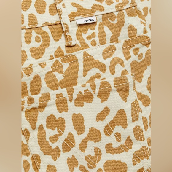 MOTHER The Hustler Ankle Fray Printed Jeans - Picture 5 of 16